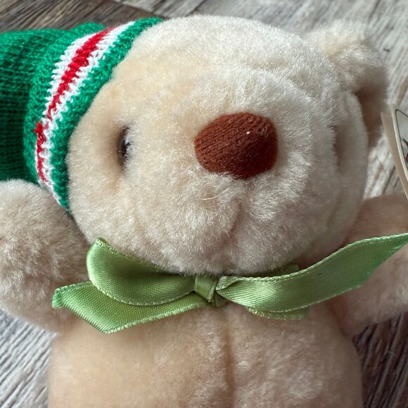 Vintage "Season's Greetings" Plush Teddy Bear - Picture 6 of 8
